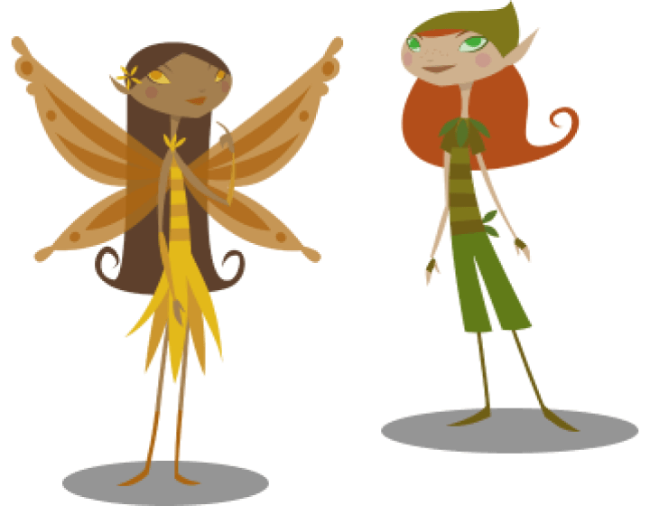 fairy and elf character