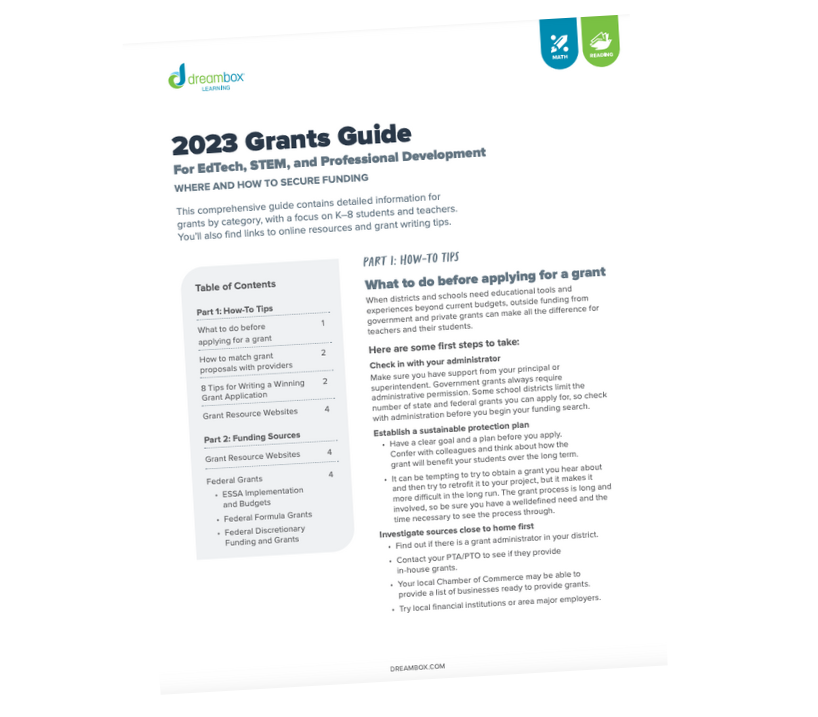 2022 K-12 Grants Funding Guide